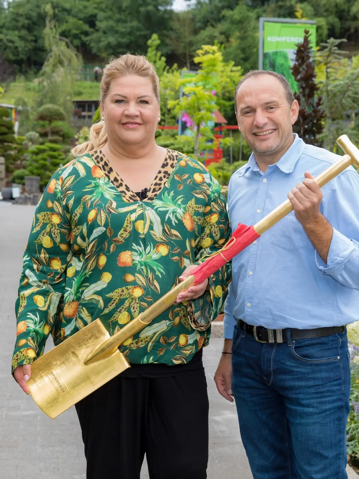 Ilka Bessin und Bernd Frantzen