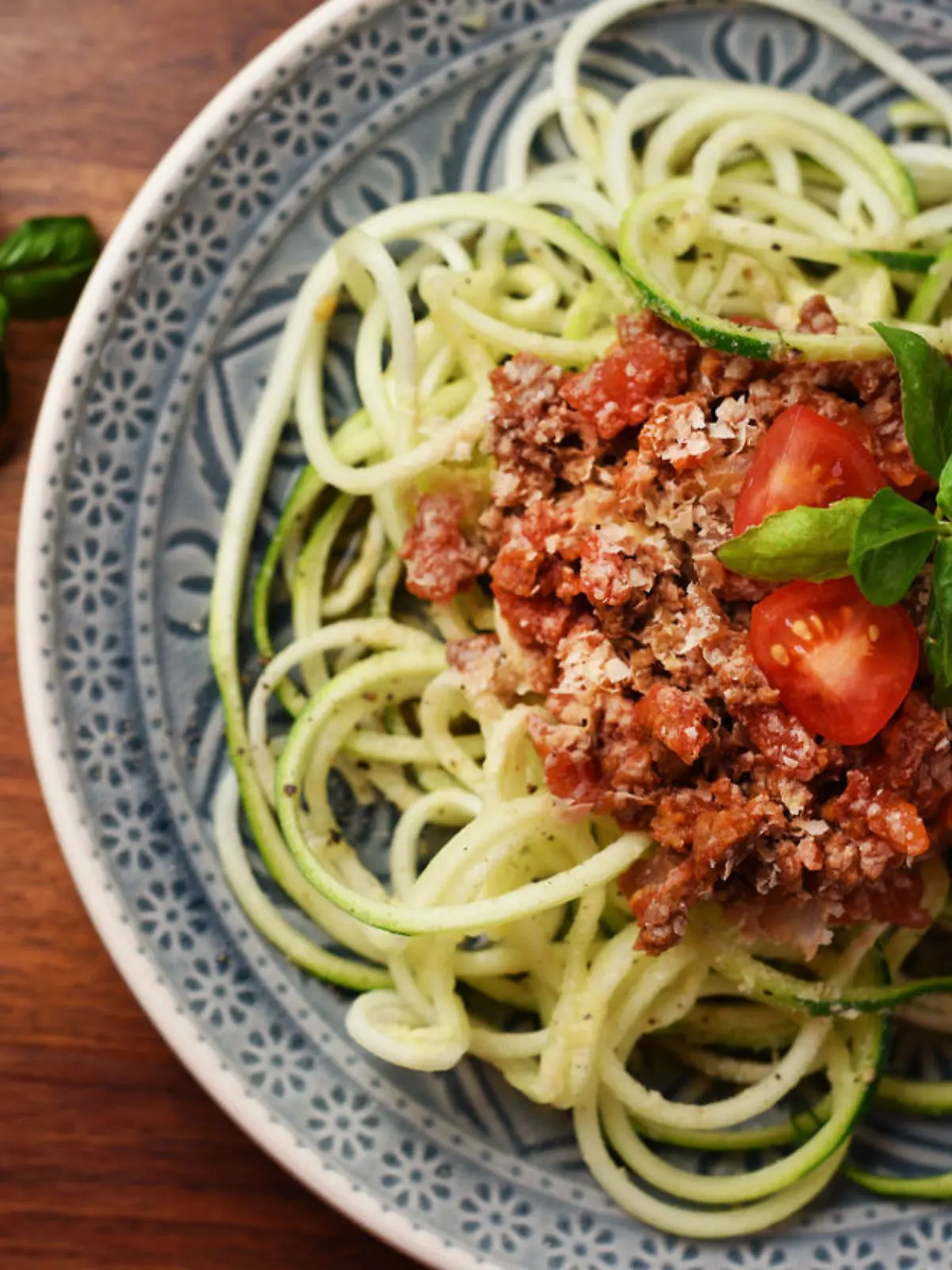 Zoodles mit Bolognese