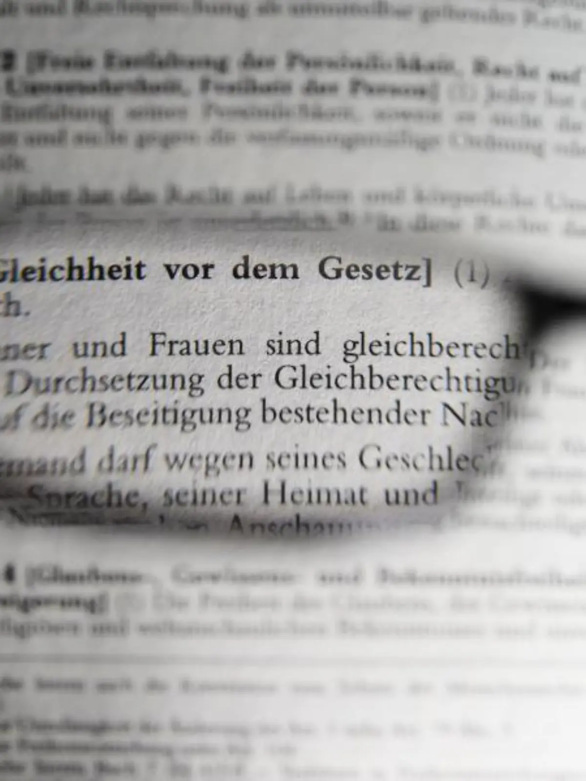 Artikel 3 des Grundgesetzes