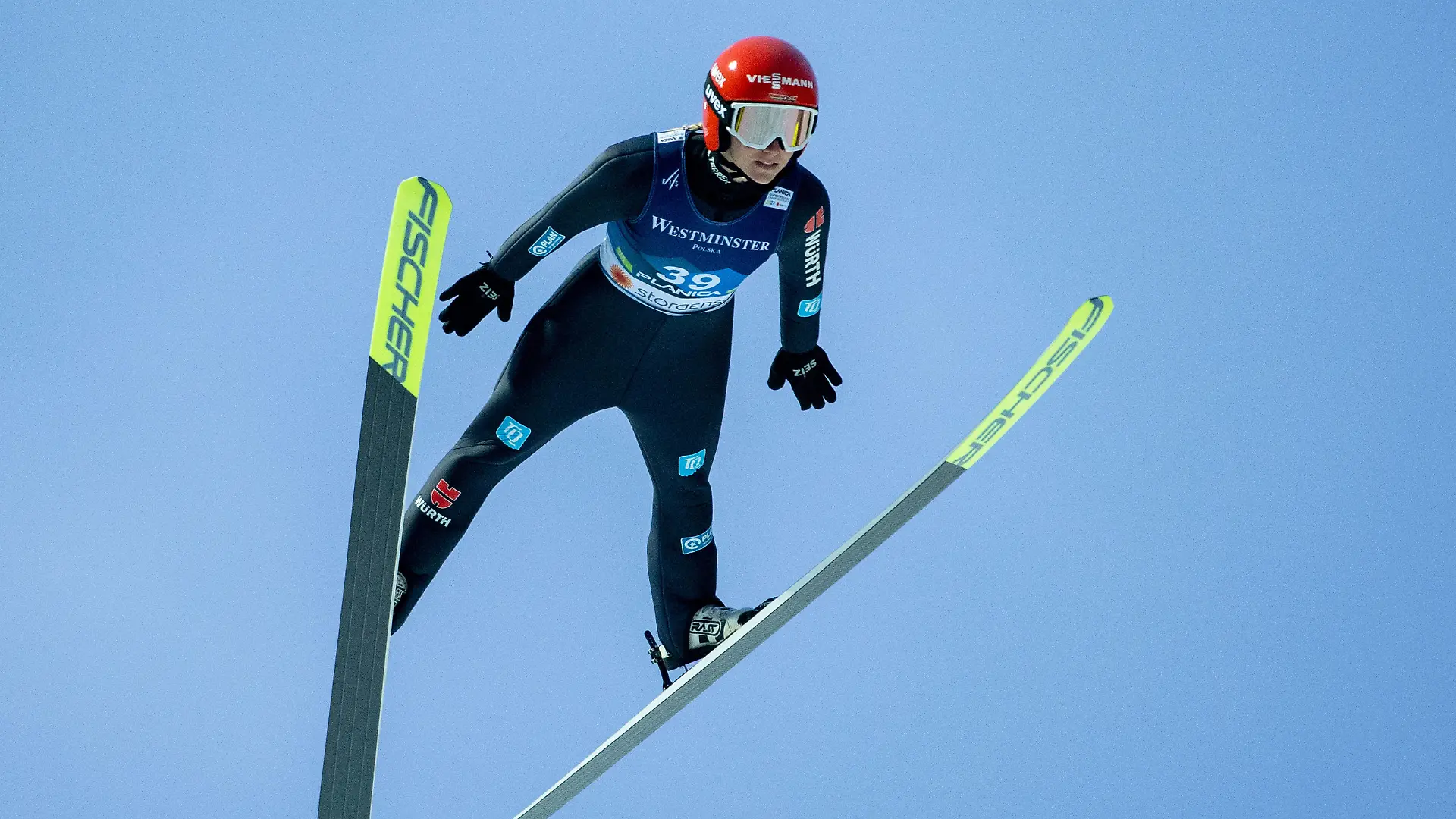 Katharina Althaus Deutschland, SLO, FIS Nordische Ski Weltmeisterschaft Planica 2023, WM Skispringen Frauen HS102 Normalschanze, 23.02.2023, Saison 2022/2023 SLO, FIS Nordische Ski Weltmeisterschaft Planica 2023, WM Skispringen Frauen HS102 Normalschanze, 23.02.2023, Saison 2022/2023 Planica *** Katharina Althaus Germany , SLO, FIS Nordic World Ski Championships Planica 2023, World Ski Jumping Championships Women HS102 Normal Hill, 23 02 2023, Season 2022 2023 SLO, FIS Nordic World Ski Championships Planica 2023, World Ski Jumping Championships Women HS102 Normal Hill, 23 02 2023, Season 2022 2023 Planica Copyright: xEibner/Memmlerx EP_MMR