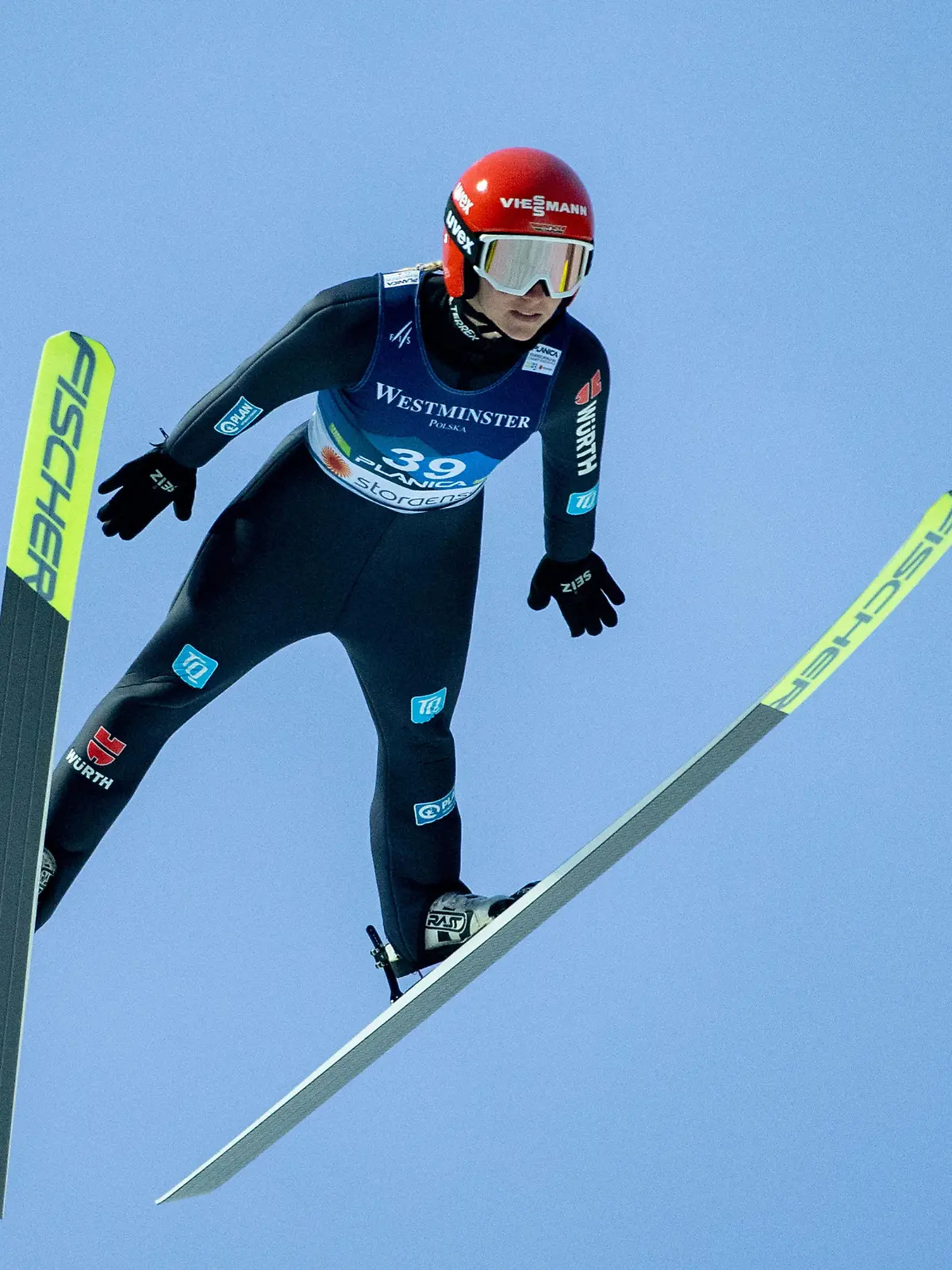 Katharina Althaus Deutschland, SLO, FIS Nordische Ski Weltmeisterschaft Planica 2023, WM Skispringen Frauen HS102 Normalschanze, 23.02.2023, Saison 2022/2023 SLO, FIS Nordische Ski Weltmeisterschaft Planica 2023, WM Skispringen Frauen HS102 Normalschanze, 23.02.2023, Saison 2022/2023 Planica *** Katharina Althaus Germany , SLO, FIS Nordic World Ski Championships Planica 2023, World Ski Jumping Championships Women HS102 Normal Hill, 23 02 2023, Season 2022 2023 SLO, FIS Nordic World Ski Championships Planica 2023, World Ski Jumping Championships Women HS102 Normal Hill, 23 02 2023, Season 2022 2023 Planica Copyright: xEibner/Memmlerx EP_MMR