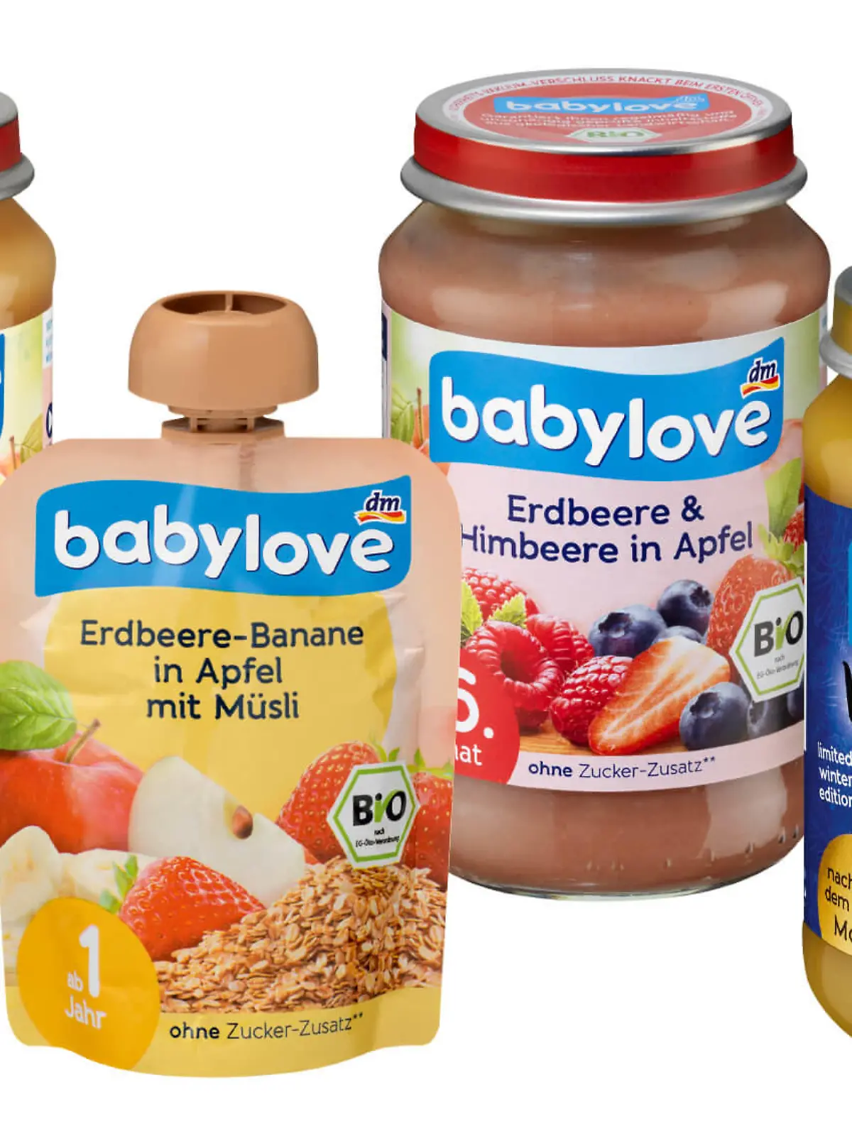 Drogeriemarkt dm ruft "babylove"-Produkte zurück.