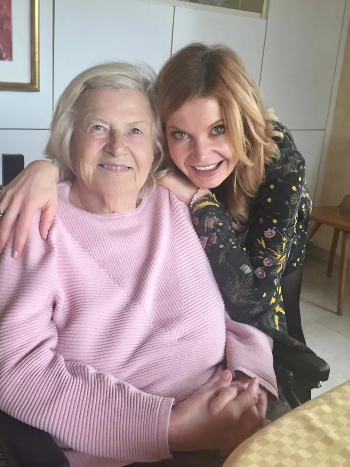 Eva Imhof und ihre Mutter