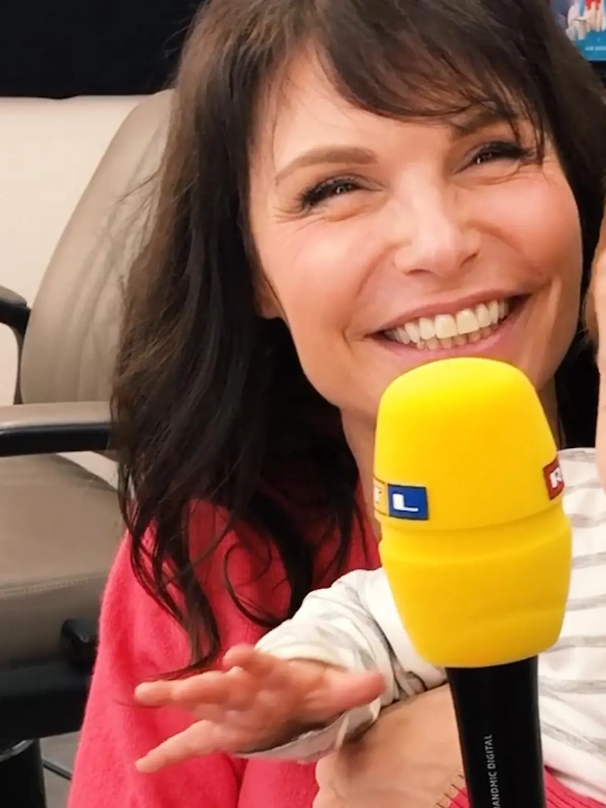 Unter uns-Star Tabea Heynig mit Sohn Monty