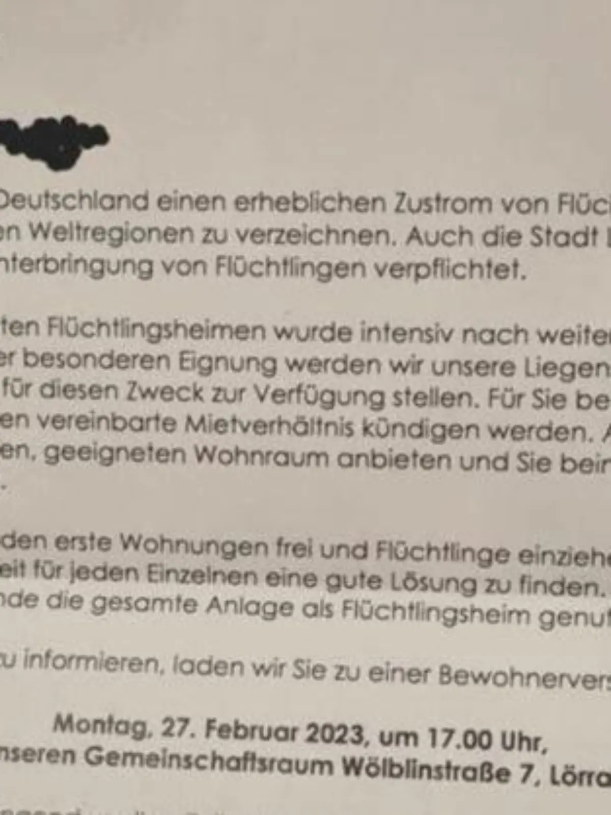 Mietkündigung