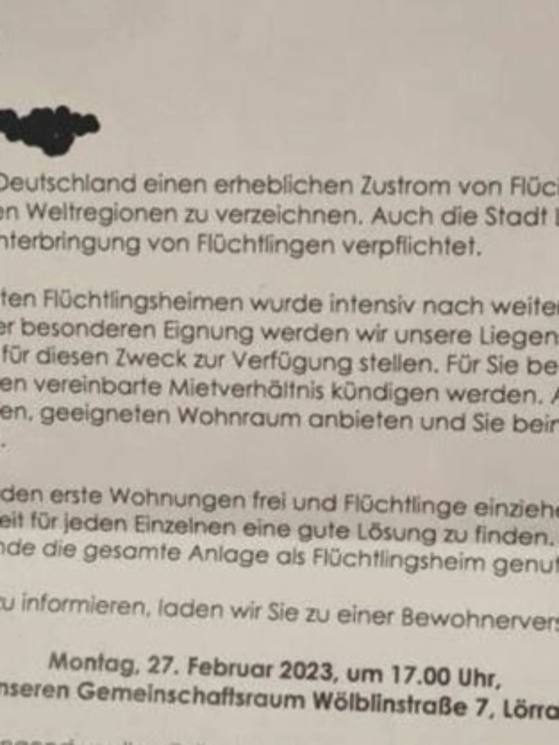 Mietkündigung