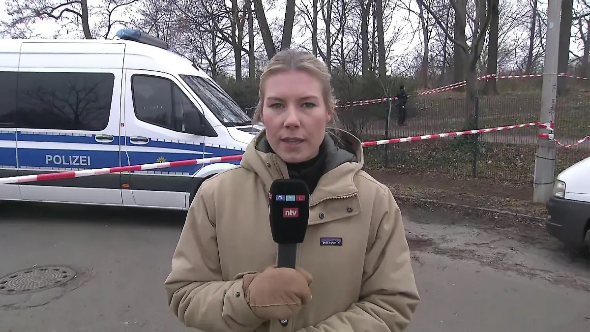 RTL-Reporterin Vivian Bahlmann berichtet vom Pankower Park