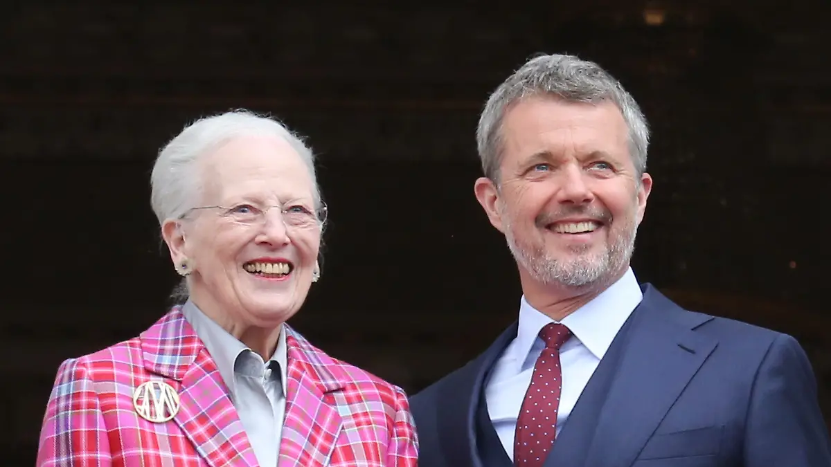 Ex-Königin Margrethe und ihr Sohn, König Frederik von Dänemark