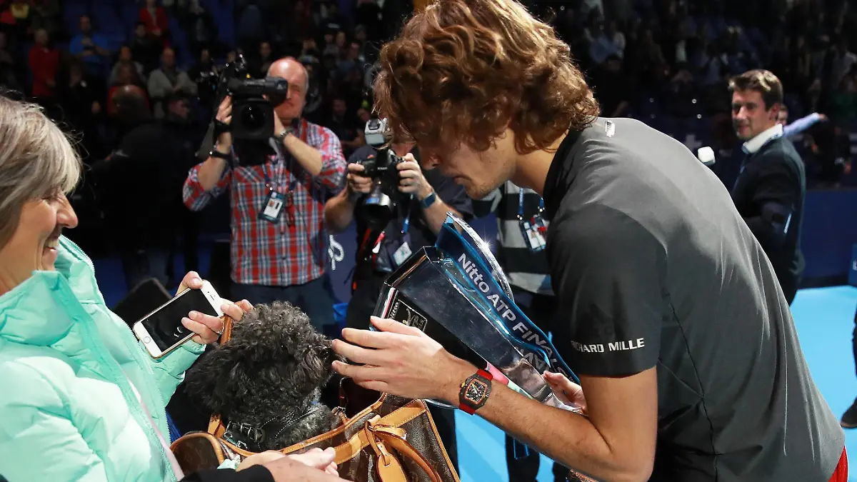 Zverev mit Hund Lövik