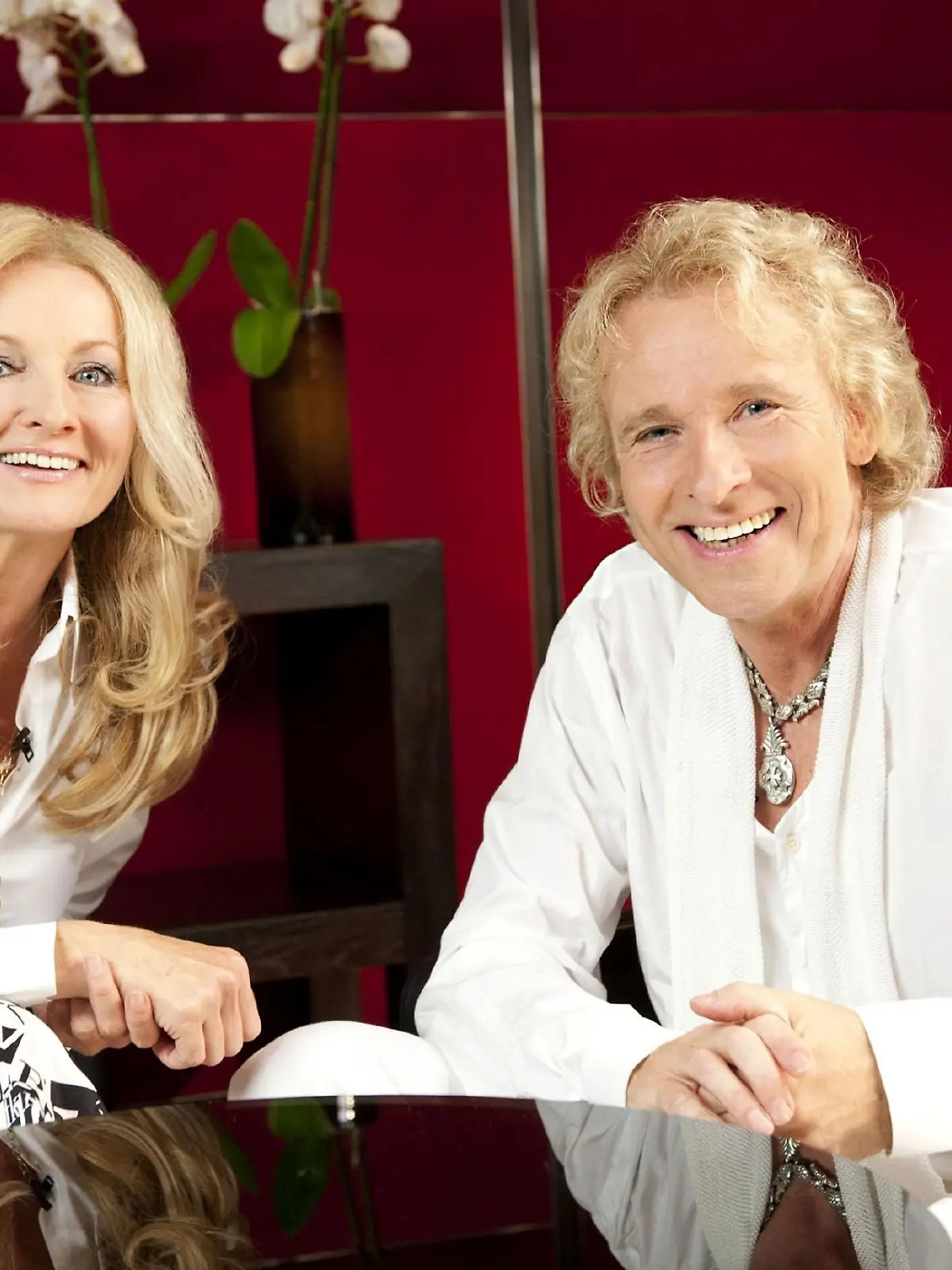 Frauke Ludowig und Thomas Gottschalk