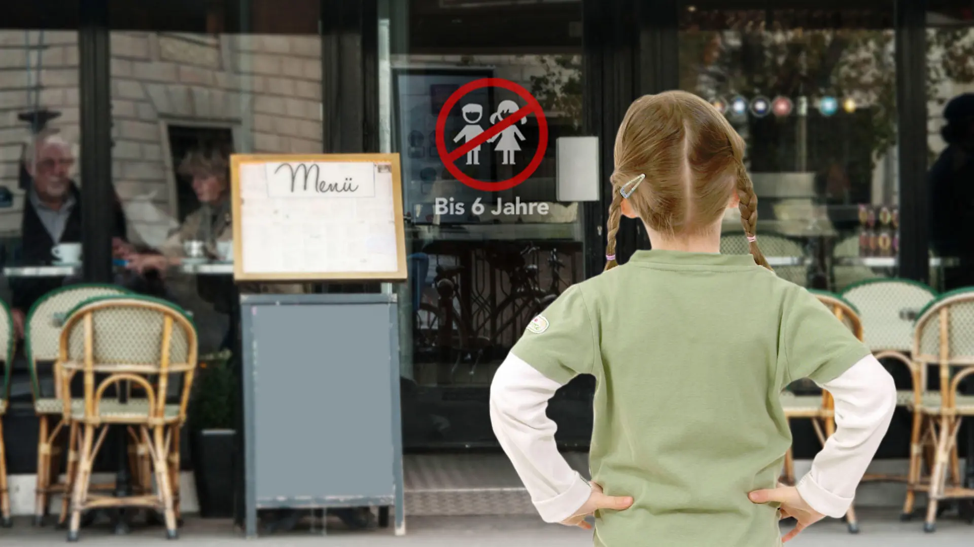 Hamburger Café lässt Kinder unter 6 Jahren nicht rein
