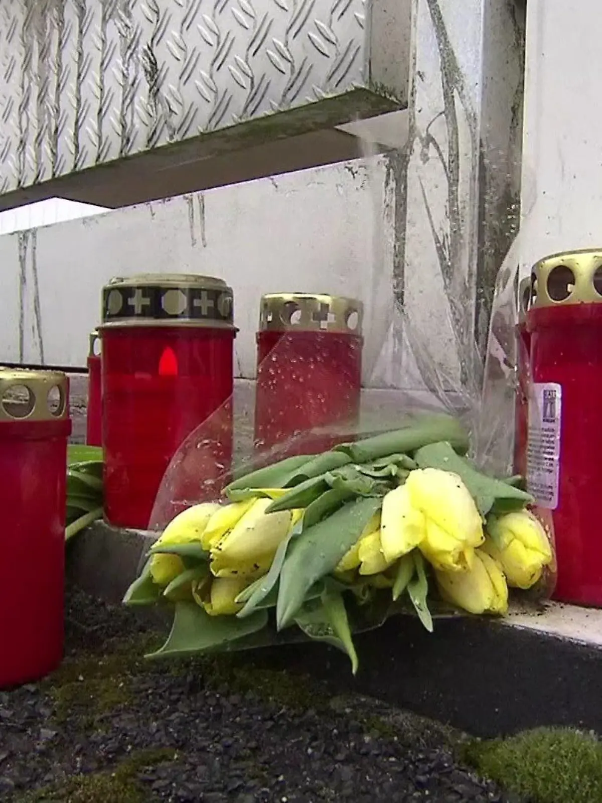 Blumen und Kerzen