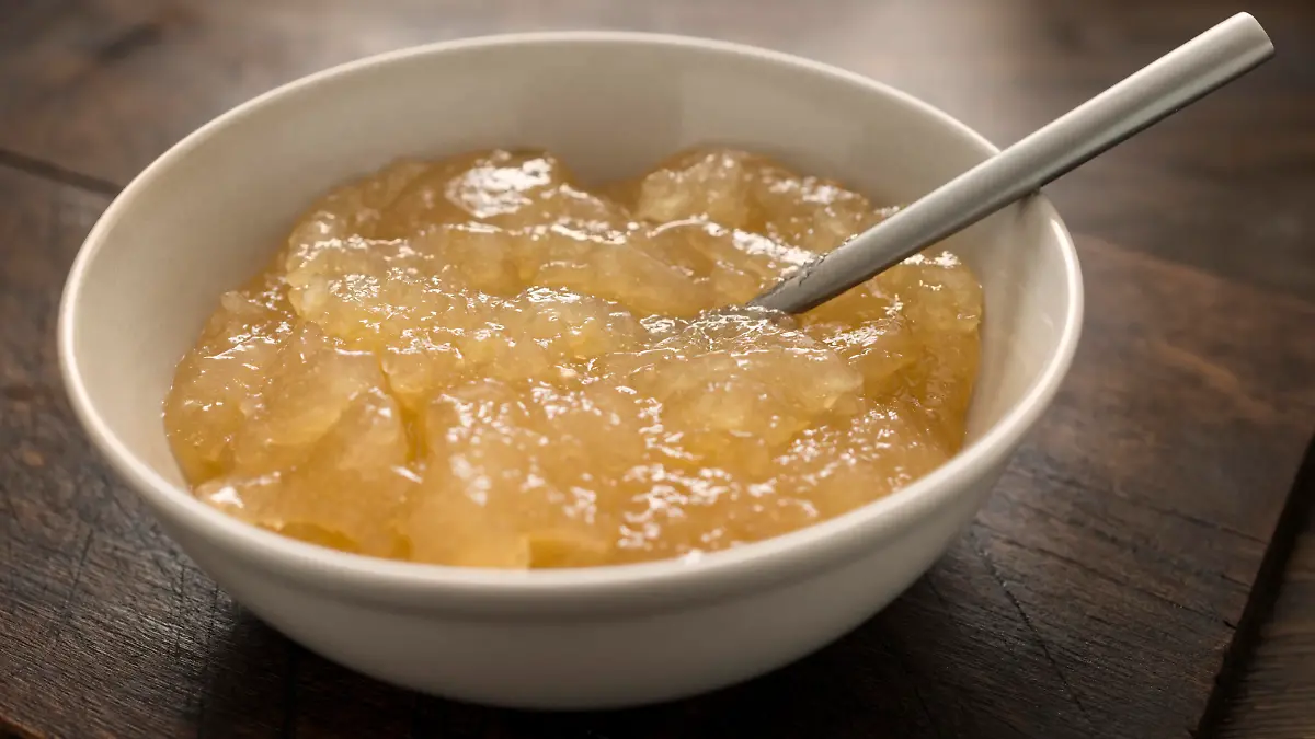 Bowl of Apple Sauce.