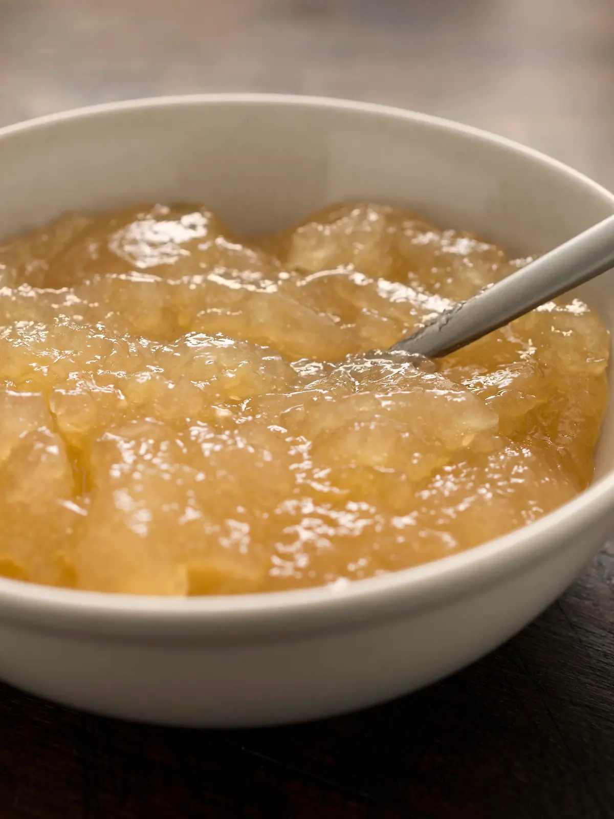 Bowl of Apple Sauce.