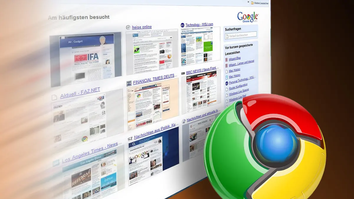 Zum Themendienst-Bericht "Internet/Computer/Multimedia/KORR/" von Philipp Laage vom 9. Dezember: Fixer Browser: Experten loben Chrome von Google vor allem für das Tempo, mit dem er Webseiten darstellt. (Die Veröffentlichung ist für dpa-Themendienst-Bezieher honorarfrei. Quellenhinweis: "Jens Schierenbeck/dpa/tmn")