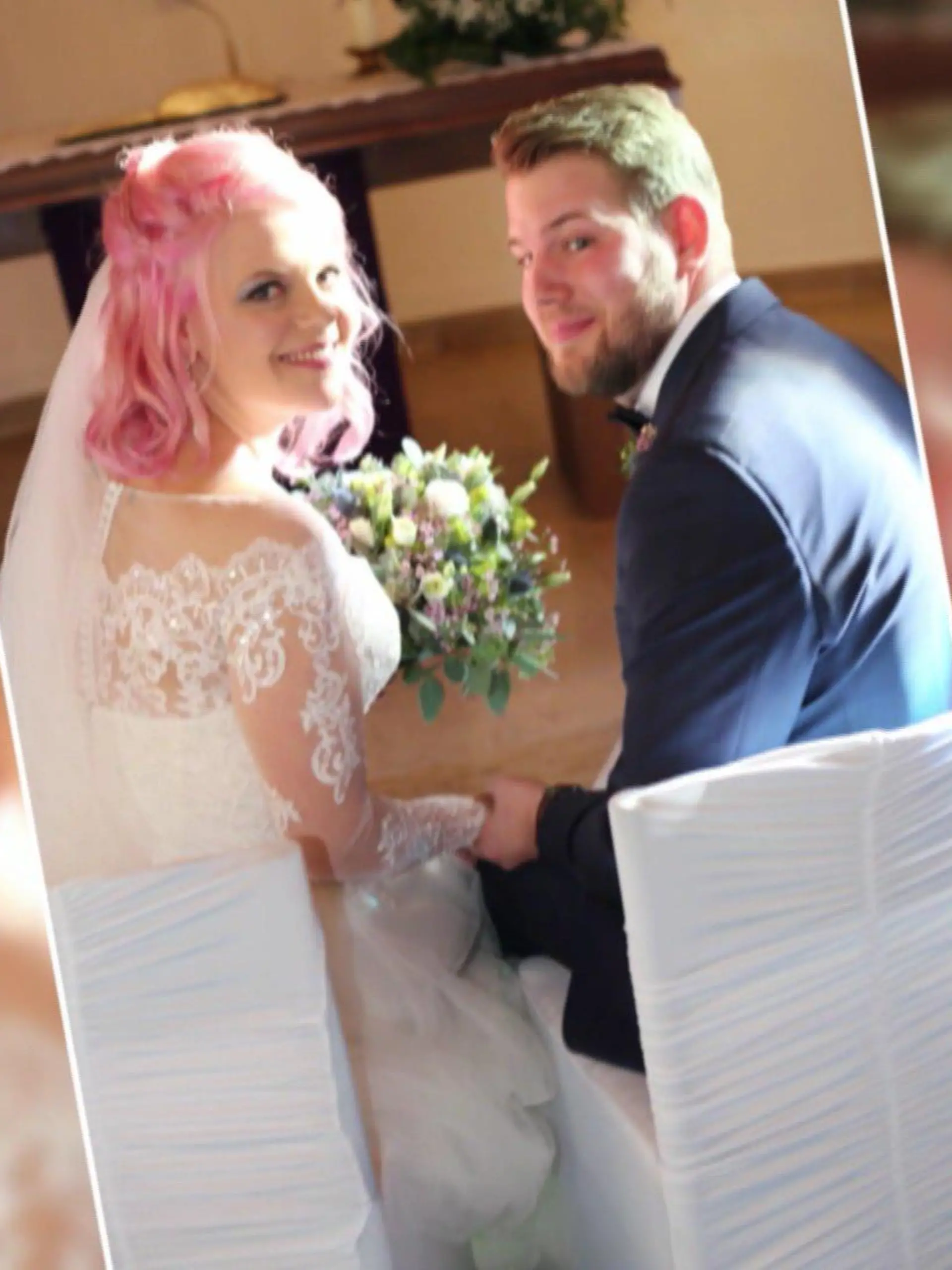 Benjamin und seine Svenja haben geheiratet