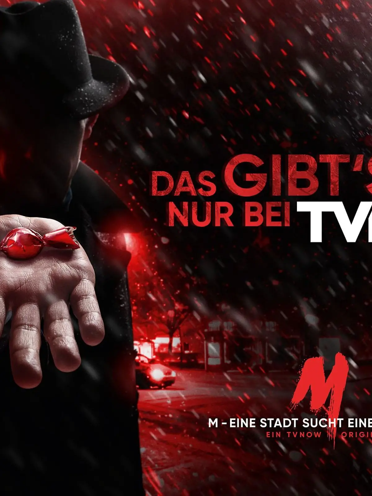 Alle Folgen des TVNOW-Originals „M – Eine Stadt sucht einen Mörder“ stehen bei TVNOW exklusiv zum Abruf bereit.