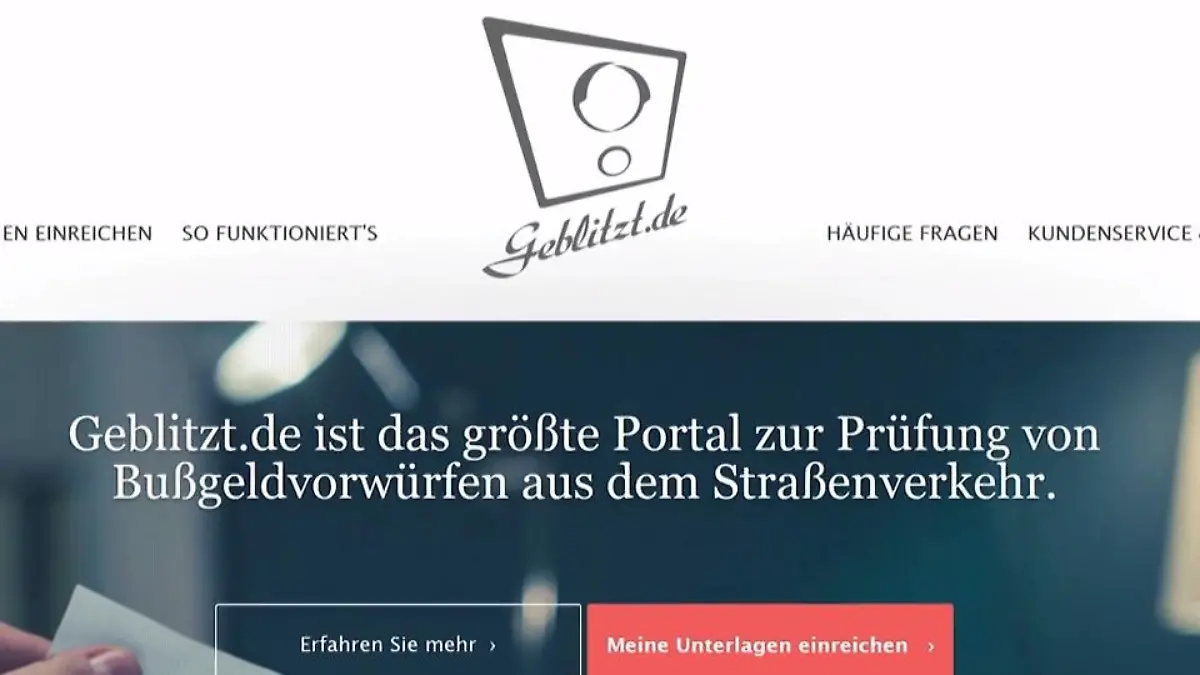 Startup überprüft kostenfrei Bußgeldbescheide Das steckt hinter geblitzt.de & Co