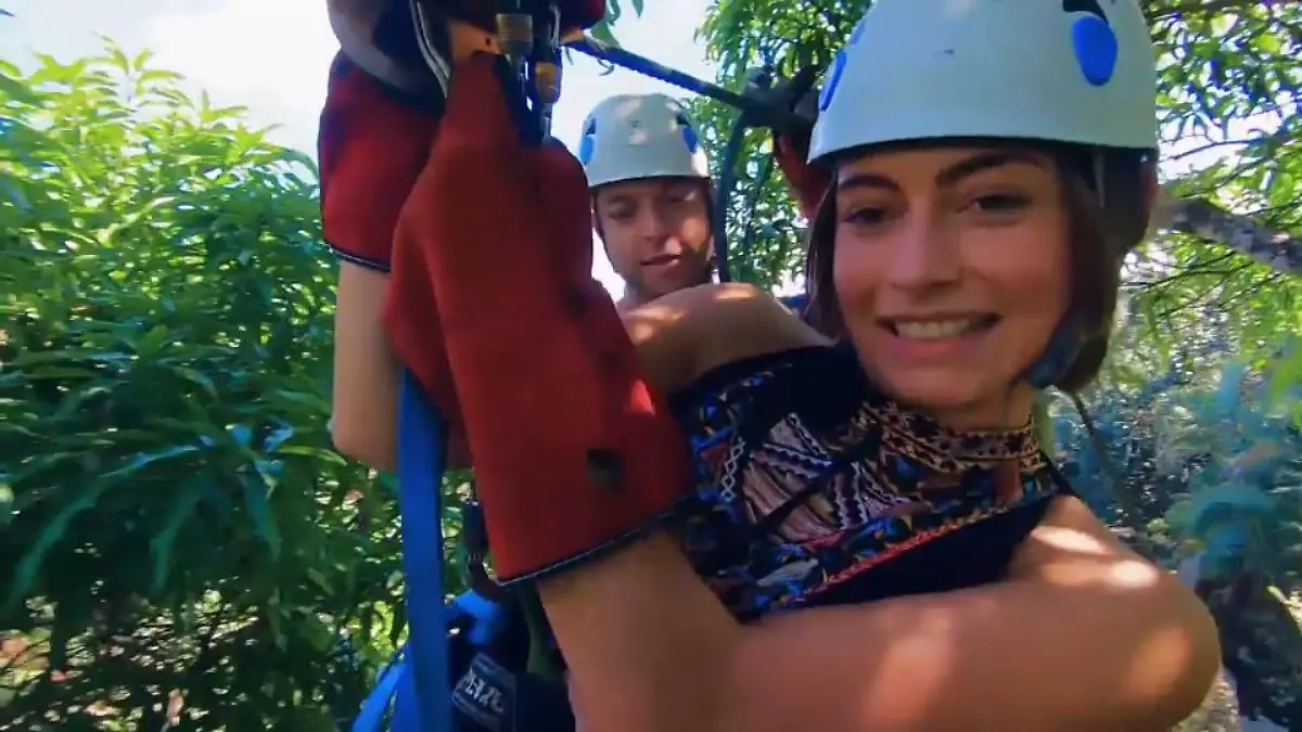 Beim Ziplining kommen sich Andrej & Jenny näher "Bei uns ist immer ein Kribbeln"