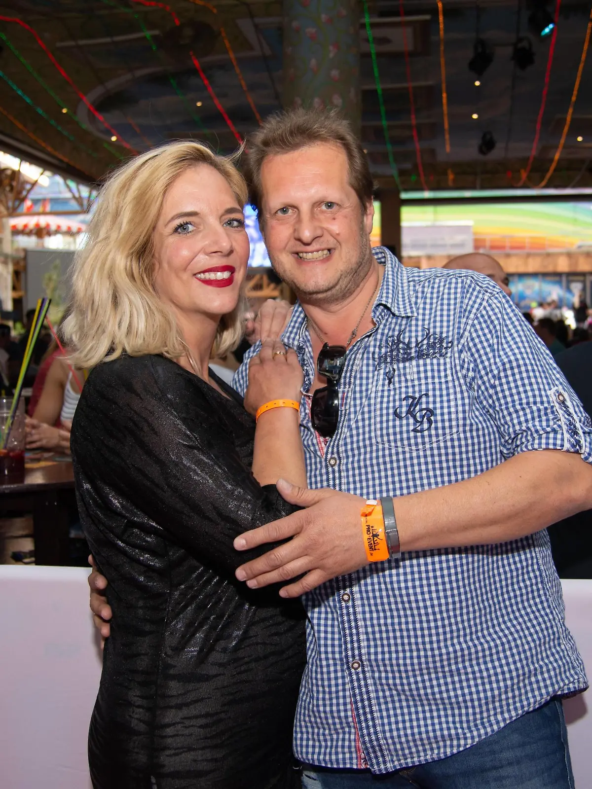 Danni und Jens Büchner beim Opening vom Megapark 2018. Megapark-Opening 2018 *** Danni and Jens Büchner at the opening of the Megapark 2018 Megapark Opening 2018  