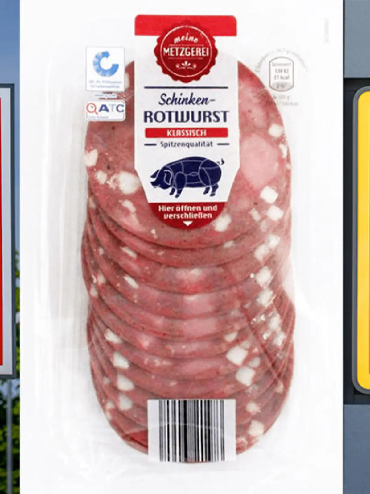 Aldi ruft die "Schinken-Rotwurst" des Herstellers "Wiltmann" wegen einer möglichen Listerien-Belastung zurück.