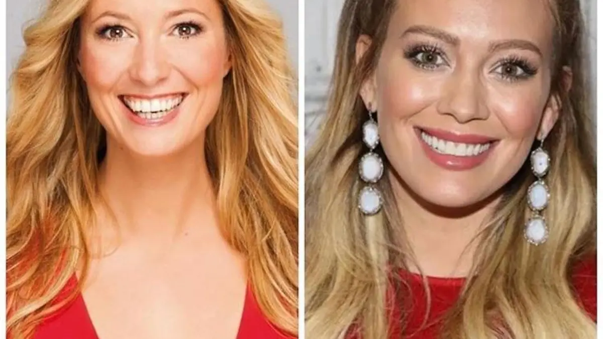 Hilary Duff und Angela Finger-Erben.