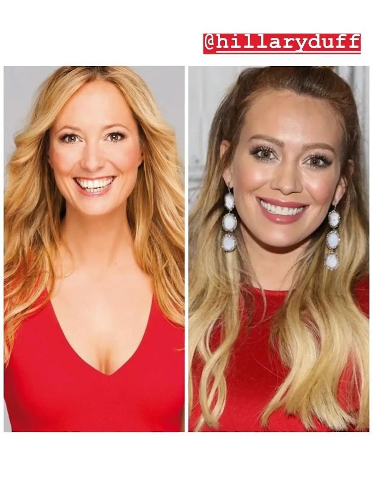 Hilary Duff und Angela Finger-Erben.