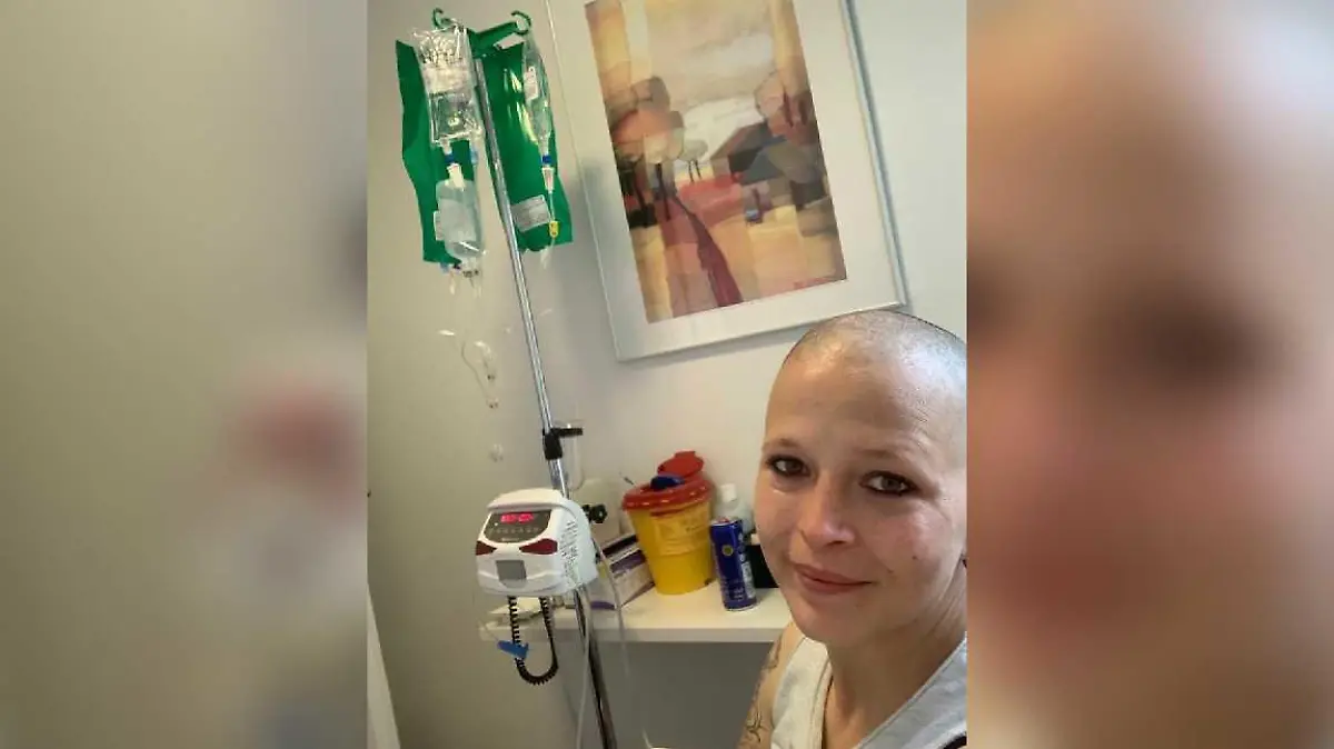 Vier von sechs Sitzungen der Chemotherapie hat Stefanie bereits überstanden.