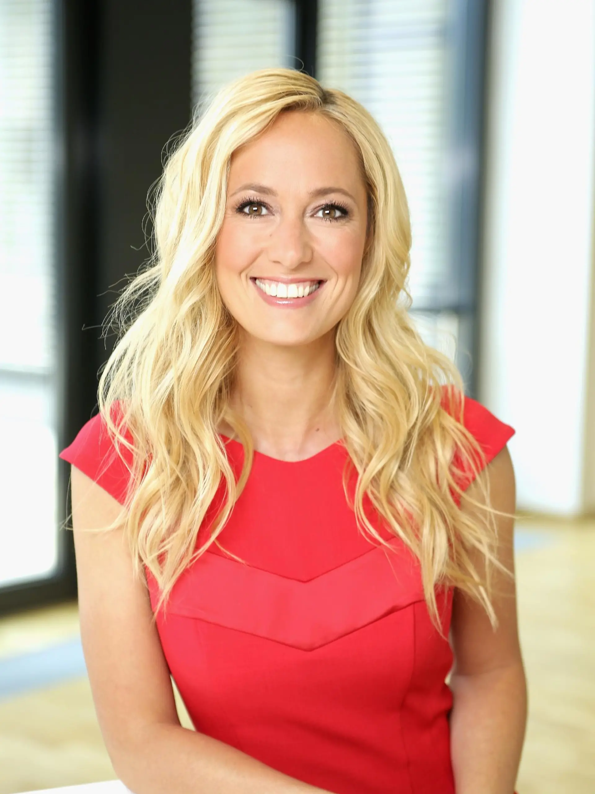 Moderatorin Angela Finger-Erben