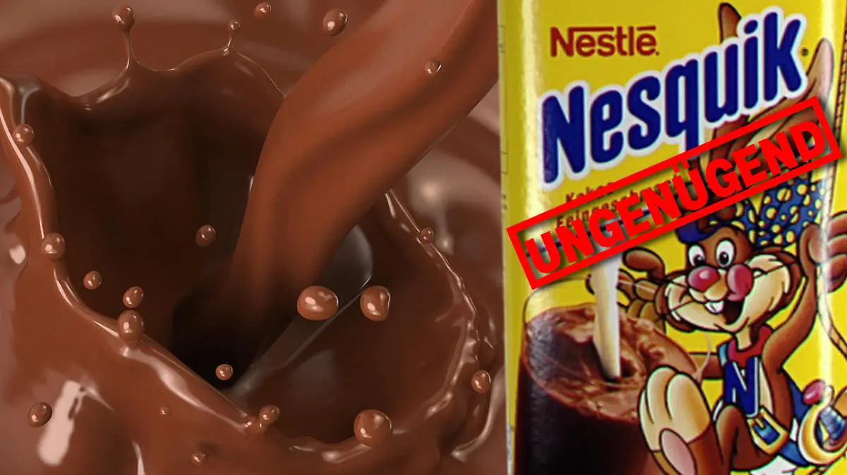 Nesquik bekam ein "Ungenügend"