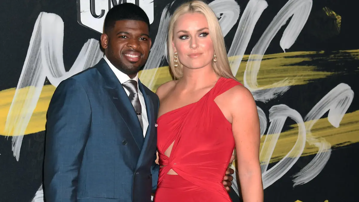 Lindsey Vonn mit ihrem "Boyfriend" P. K. Subban