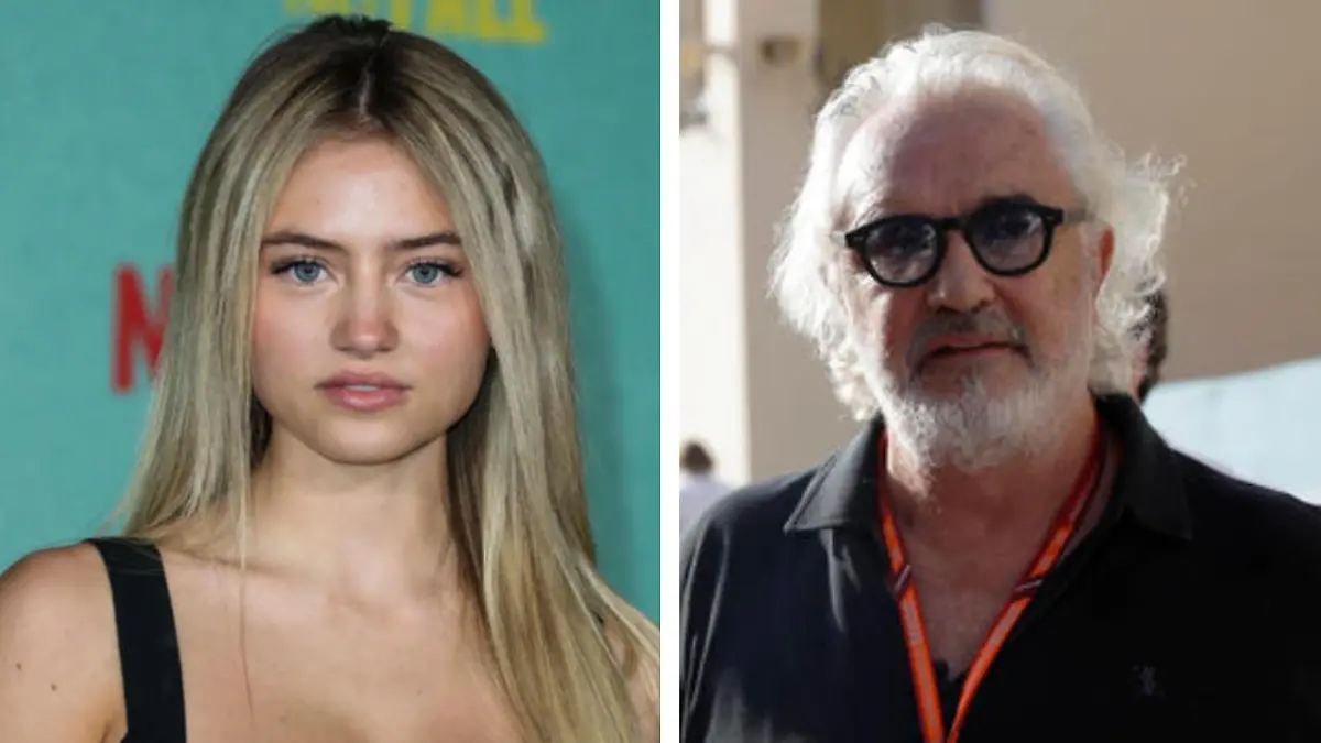 Leni Klum und ihr leiblicher Vater Flavio Briatore