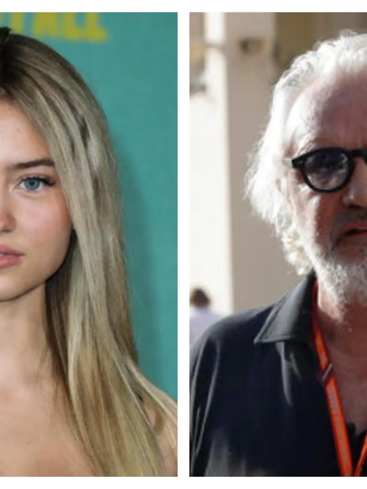 Leni Klum und ihr leiblicher Vater Flavio Briatore