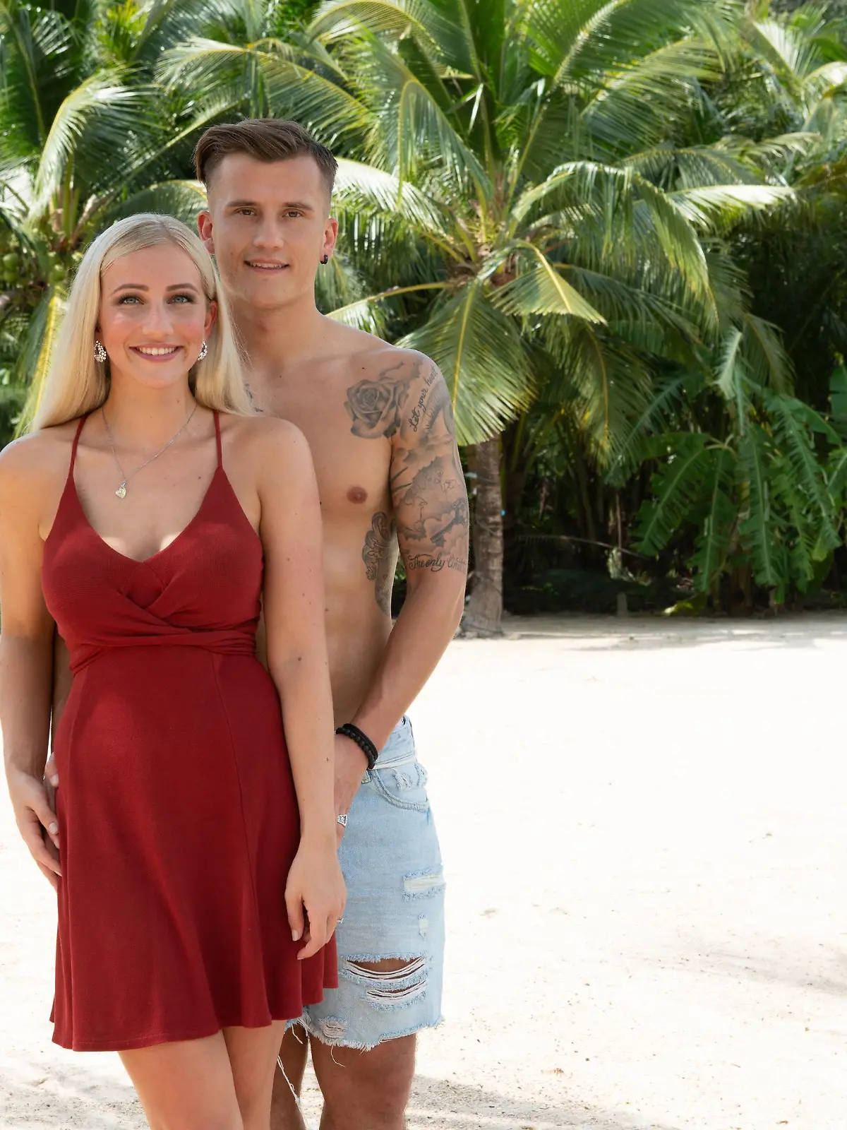 Lena und Robin bei "Temptation Island"