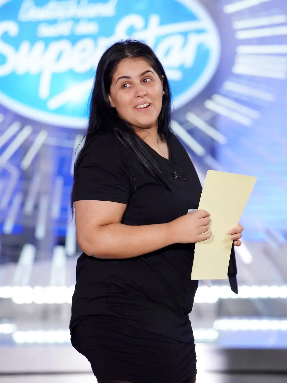 Riesenfreude bei Nicole Ferreira da Rocha aus Hamburg. Sie ist im Recall.