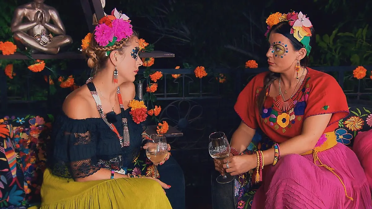 nadine und steffi gesprch beim date