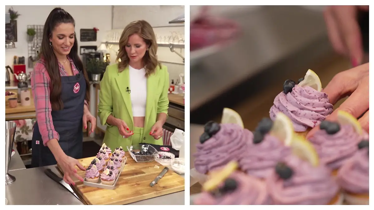 Blaubeer-Cupcakes von Sally Özcan