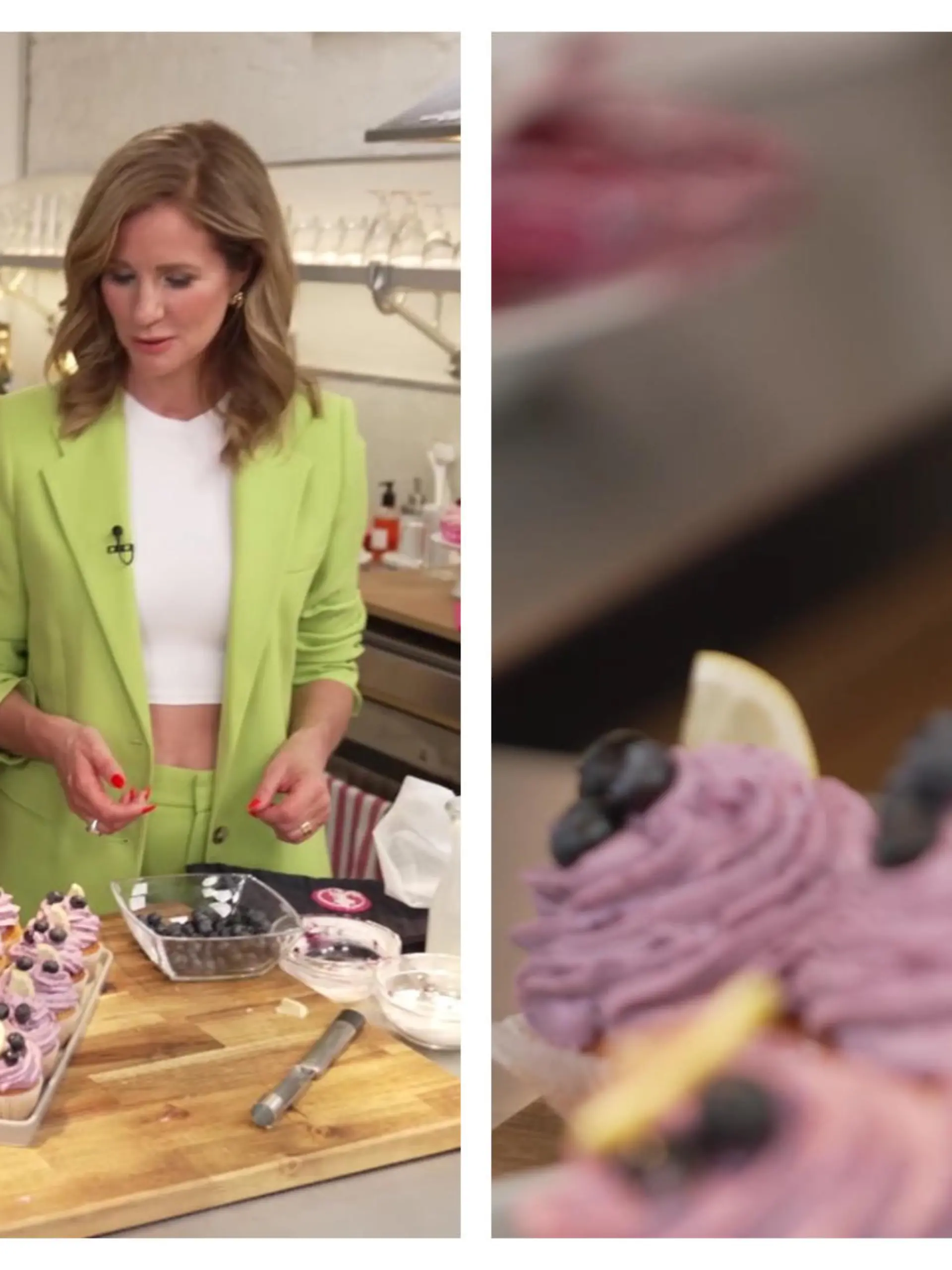 Blaubeer-Cupcakes von Sally Özcan