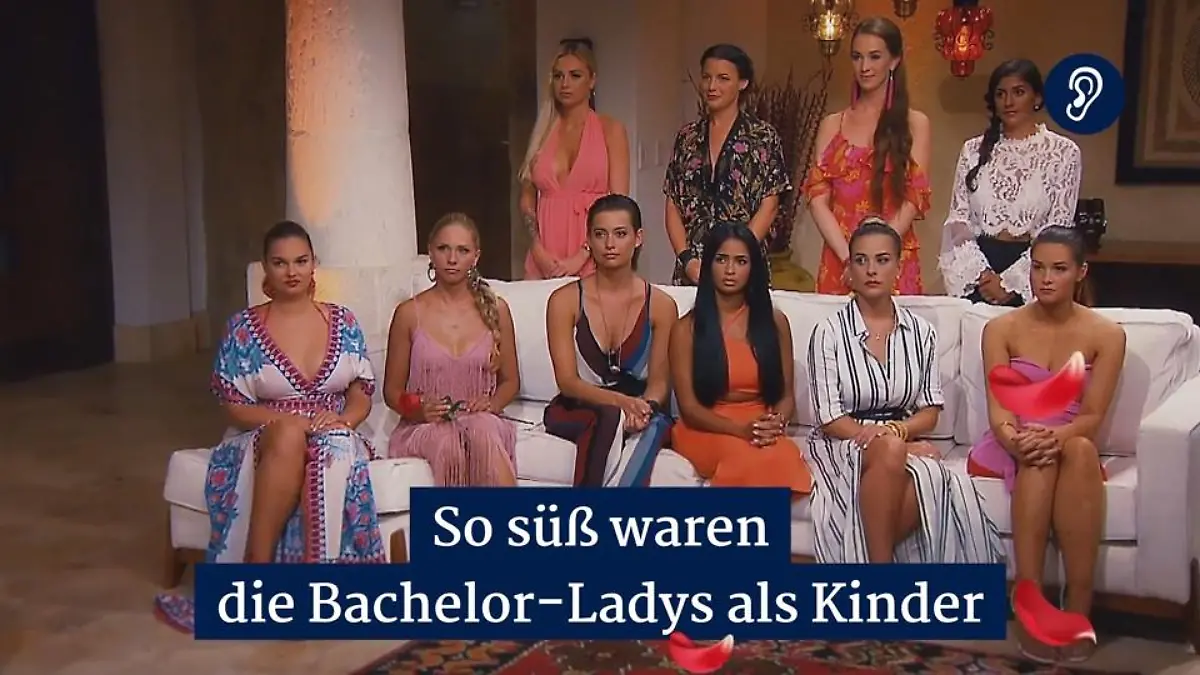 So süß waren die Bachelor-Ladys als Kinder Und auch der Bachelor war echt niedlich