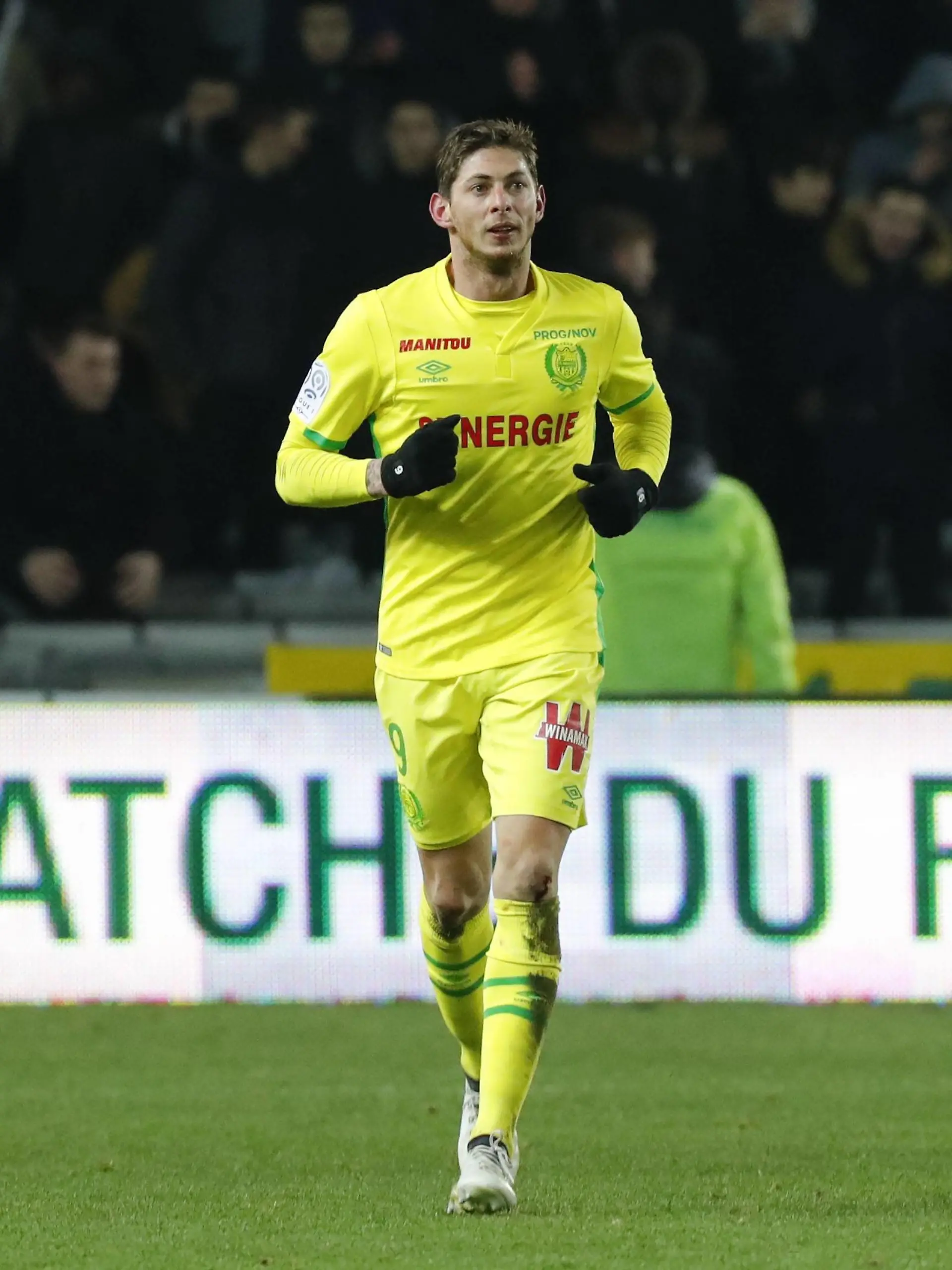 Fußball, FC Nantes - SM Caen Emiliano Sala (Nantes) - Fussball Frankreich, Ligue 1, FC Nantes vs. SM Caen - 18/01/2017 GwendolineLeGoff/Panoramic PUBLICATIONxNOTxINxFRAxITAxBEL  