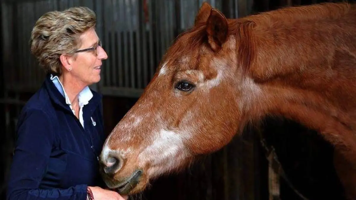 Heike Kemmer trauert um ihren Hengst Bonaparte