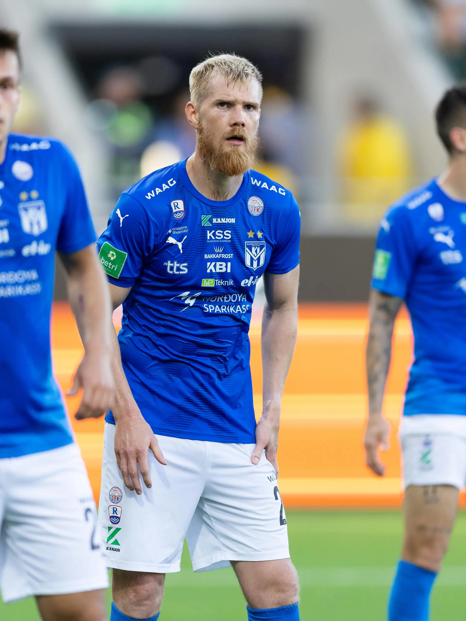 230802 Odamar Faerö of Klaksvik during the UEFA Champions League qualification match between BK Häcken and Klaksvik on August 2, 2023 in Göteborg. Photo: Michael Erichsen / BILDBYRAN / COP 89 / MI0516 bbeng bk häcken champions league football fotball fotboll klaksvik kval qualification qualifying round soccer *** 230802 Odamar Faerö of Klaksvik during the UEFA Champions League qualification match between BK Häcken and Klaksvik on August 2, 2023 in Göteborg Photo Michael Erichsen BILDBYRAN COP 89 MI0516 bbeng bk häcken champions league football fotball fotboll fotboll klaksvik kval qualification qualifying round soccer PUBLICATIONxNOTxINxSWExNORxAUT Copyright: MICHAELxERICHSEN BB230802MI179