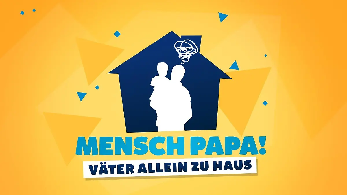 "Mensch Papa! Väter allein zu Haus"-Logo