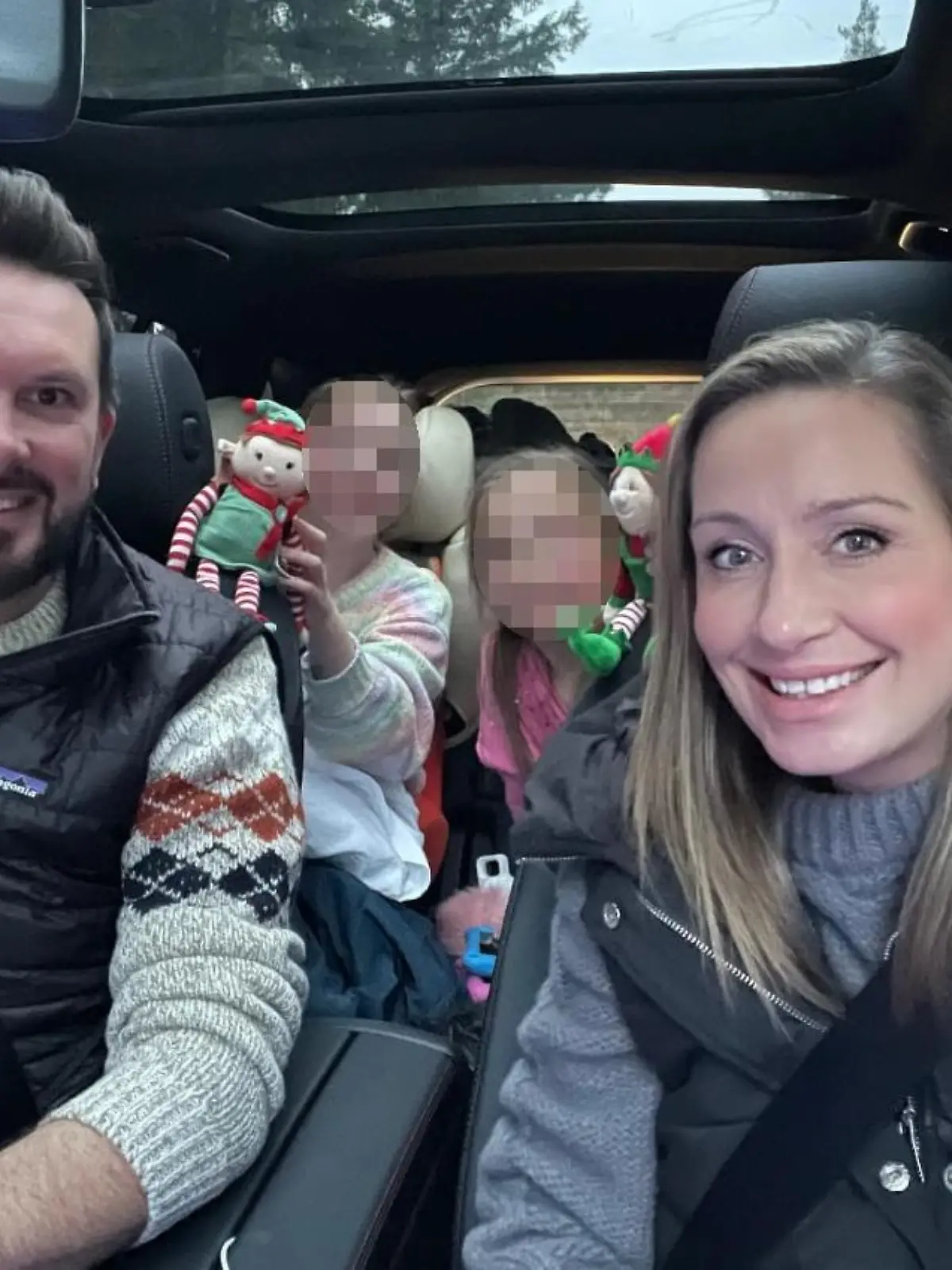 Nicola Bulley (45), ihr Partner Paul Ansell (44) und die gemeinsamen Töchter sollen laut Freunden eine sehr enge Familie sein.