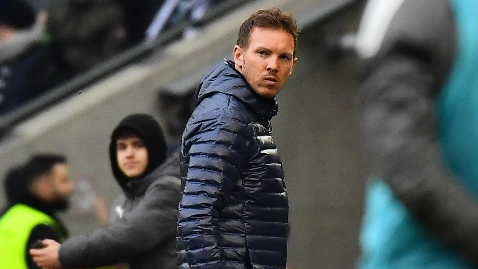 MOENCHENGLADBACH, GERMANY - FEBRUARY 18, 2023: Julian Nagelsmann. The football match of Bundesliga Borussia Mönchengladbach vs Bayern Muenchen PUBLICATIONxNOTxINxRUS Copyright: xVITALIIxKLIUIEVx