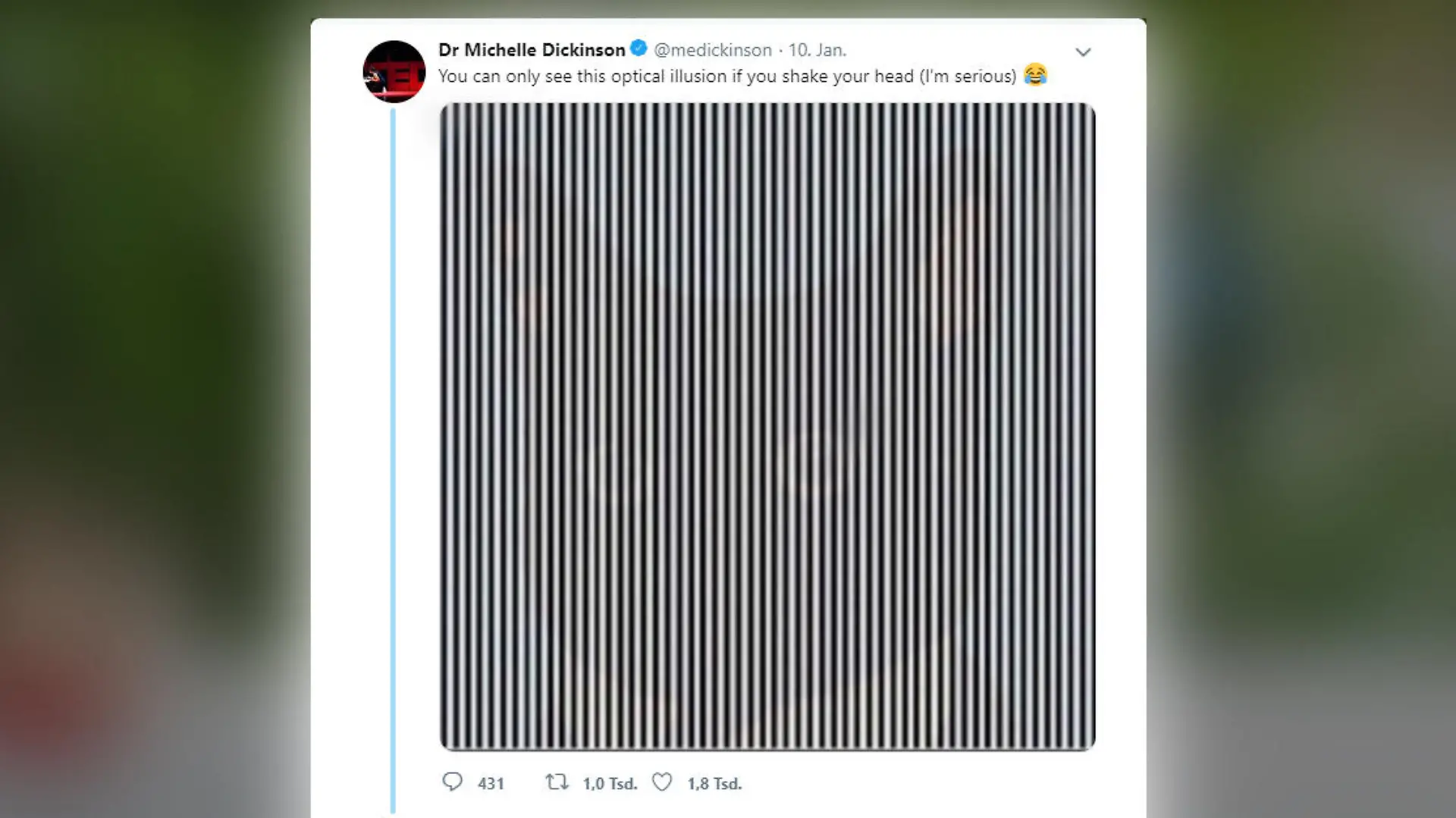Optische Täuschung