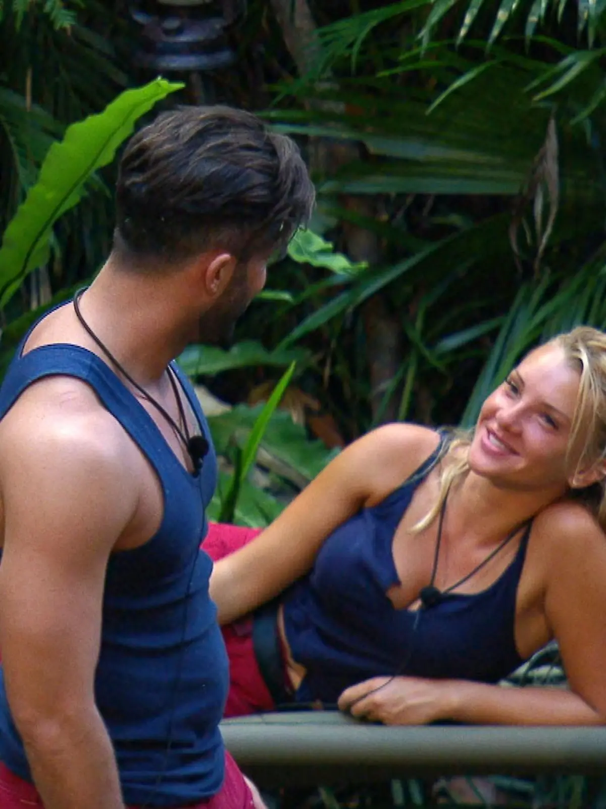 Vertraute Blicke: Domenico und Evelyn