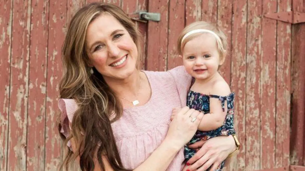Katie Page mit Tochter Hannah.