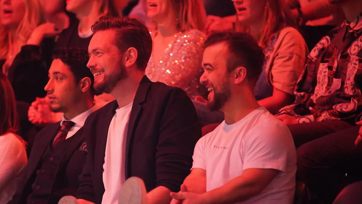 Bastian Bielendorfer (l.) und Matthias Mester zu Gast Im Studio. / 170223