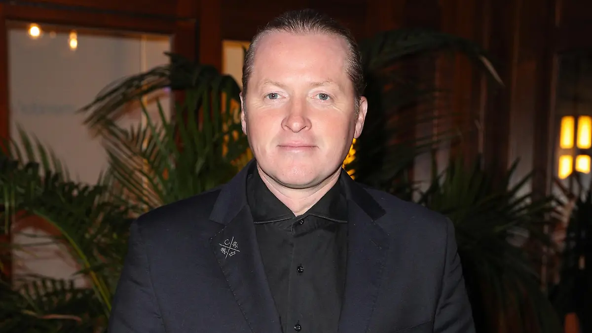 Joey Kelly ganz in schwarz